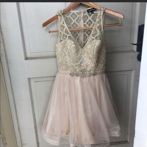 Formal size 1 Sequin Heart dress